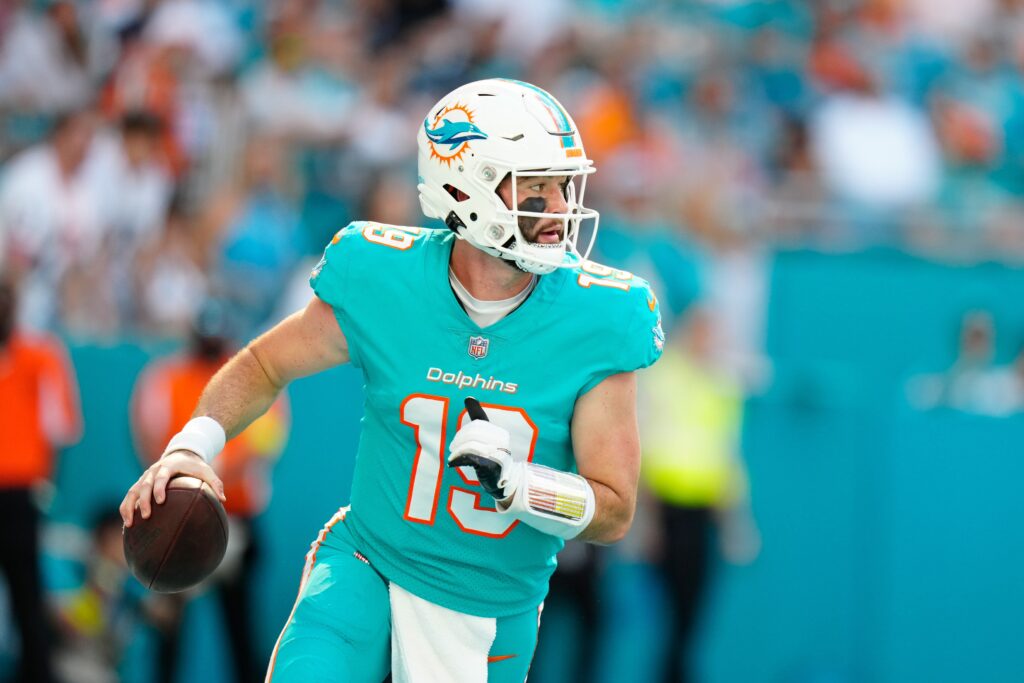 Skylar Thompson, Miami Dolphins QB, NFL and PFF stats