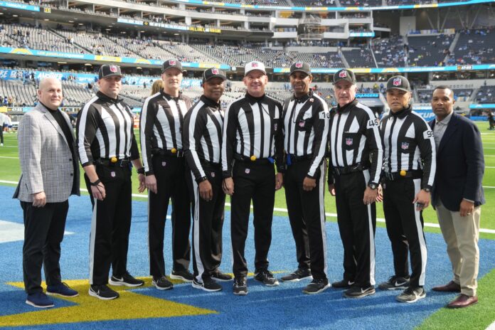 Officials selected for Chiefs-Steelers playoff game