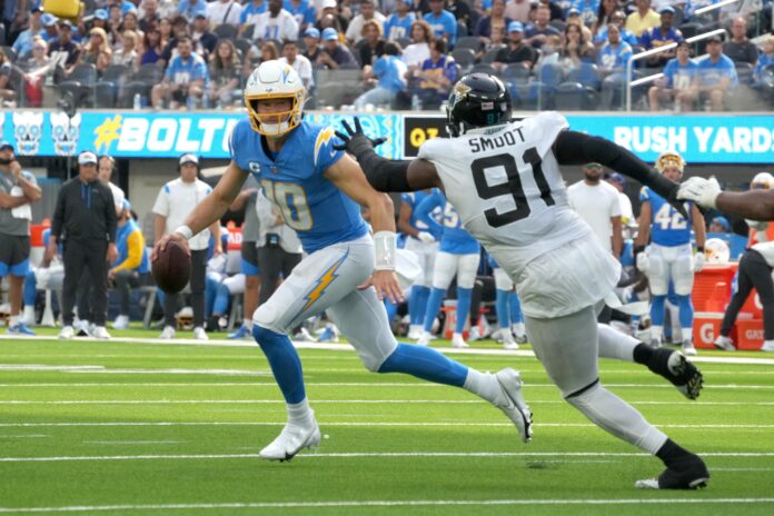 Jacksonville Jaguars vs Los Angeles Chargers - September 25, 2022