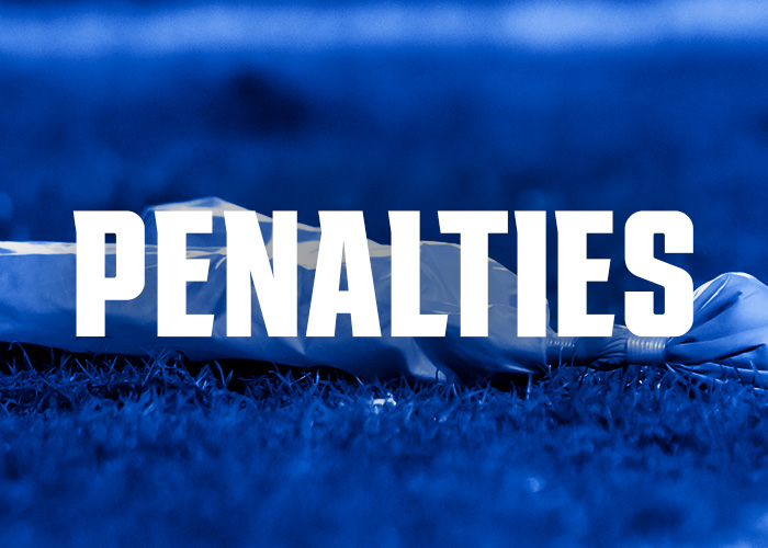 The most penalized teams in NFL history