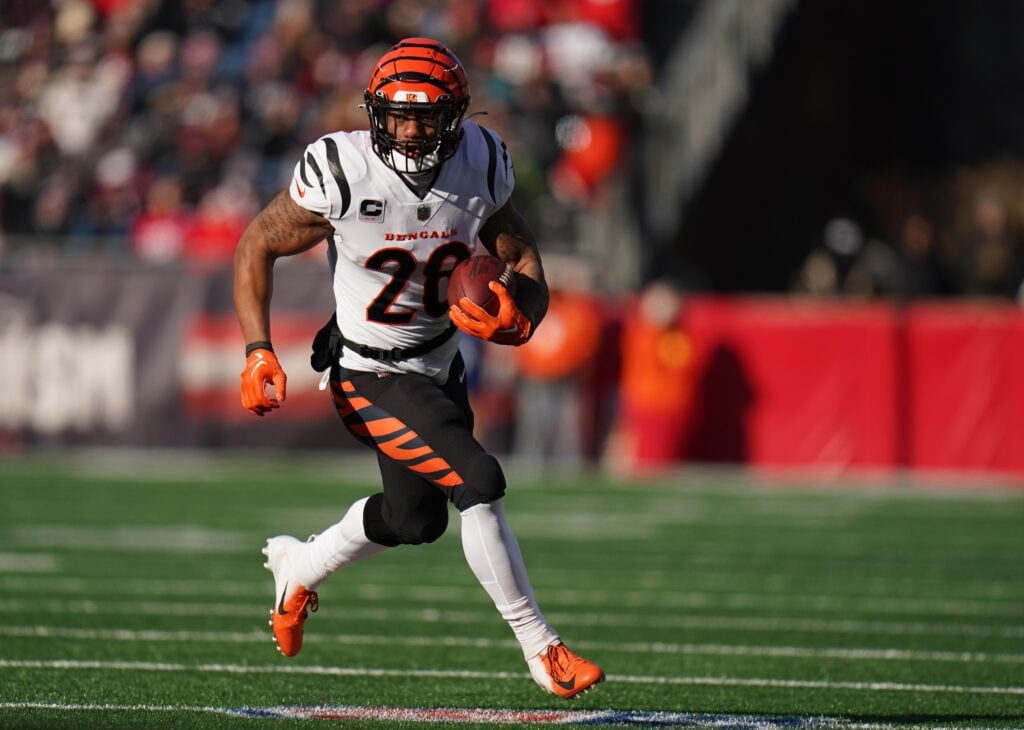 Fantasy PPR Rankings for the NFL Playoffs: Joe Mixon, Devin