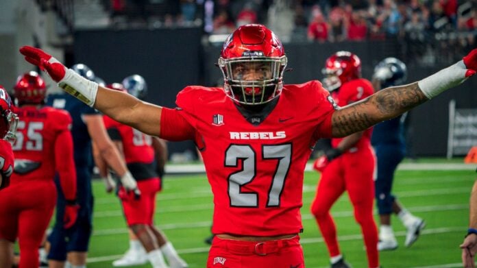 How Becoming a Father and Finding Peace in the Process Turned UNLV LB Austin Ajiake Into a 2023 NFL Draft Prospect