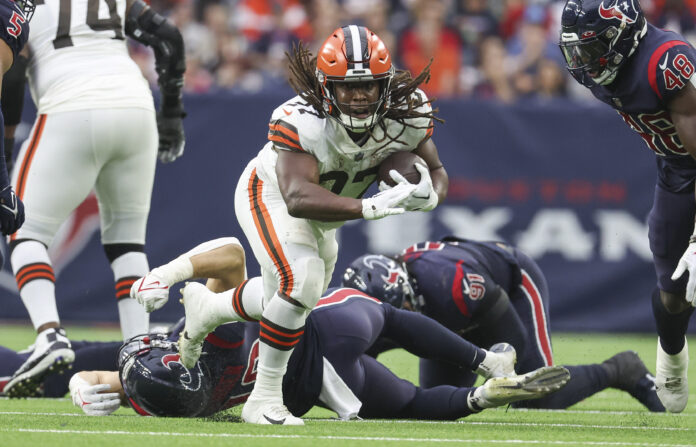 2022 Fantasy Football Red Zone Report: Trust the Cleveland RB Duo of Nick  Chubb and Kareem Hunt