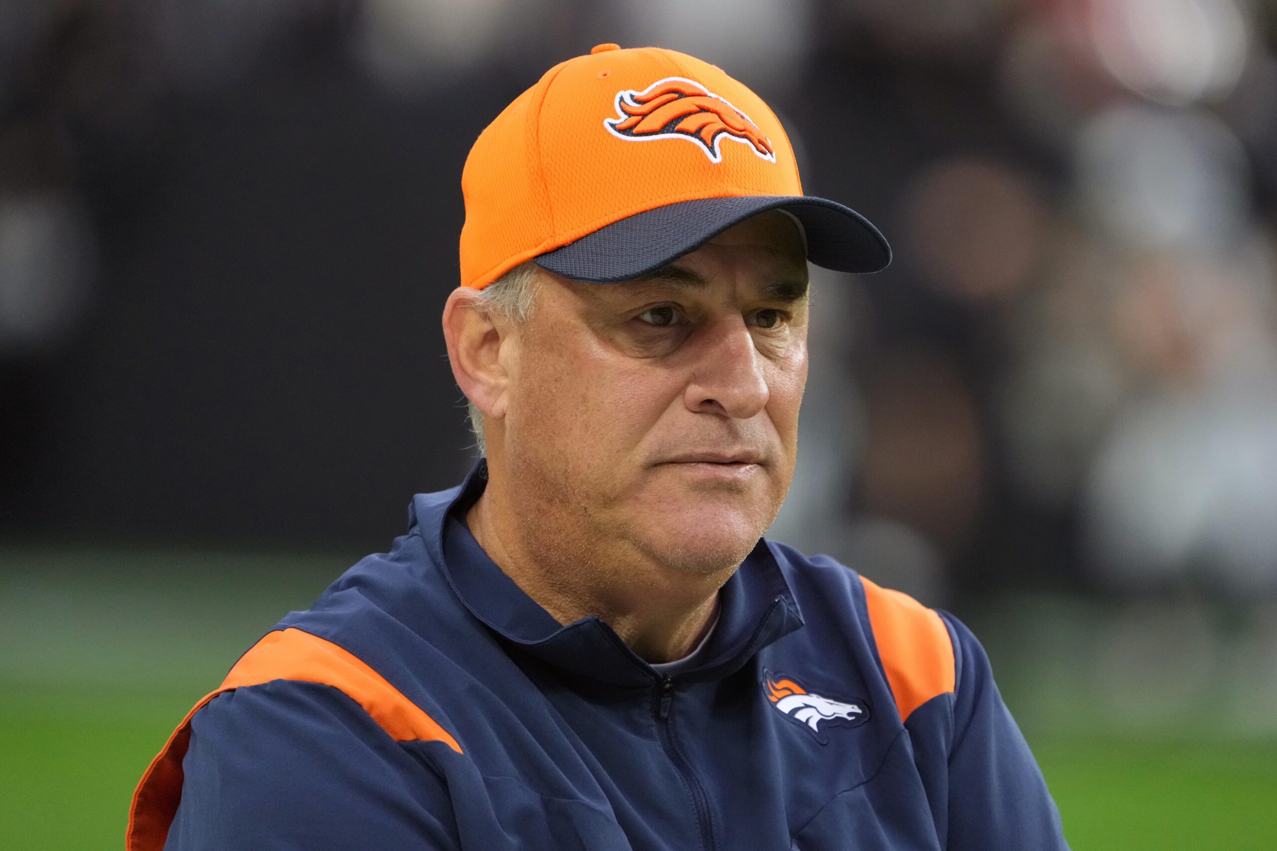 Vic Fangio reacts to the Broncos losing Bradley Chubb for the season