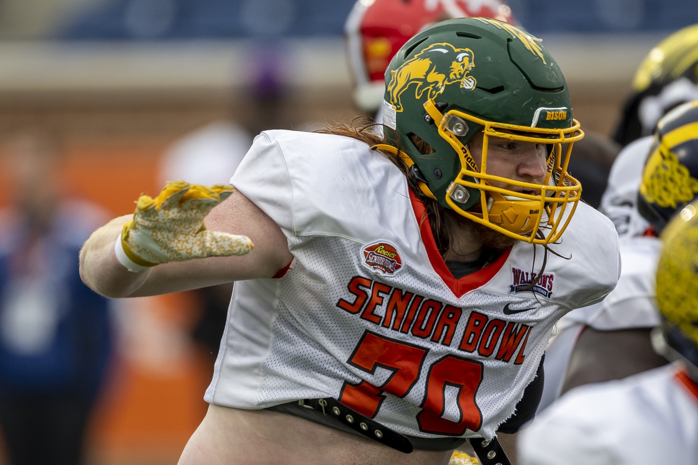 2023 NFL draft: Detroit Lions pick William & Mary OL Colby Sorsdal in fifth  round 