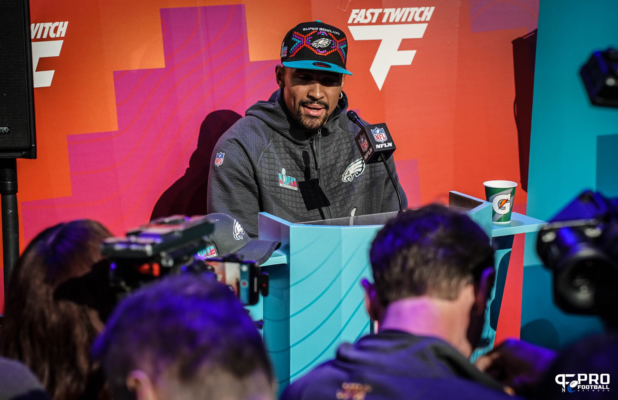 Super Bowl 57 Opening Night Photos from Chiefs and Eagles Media