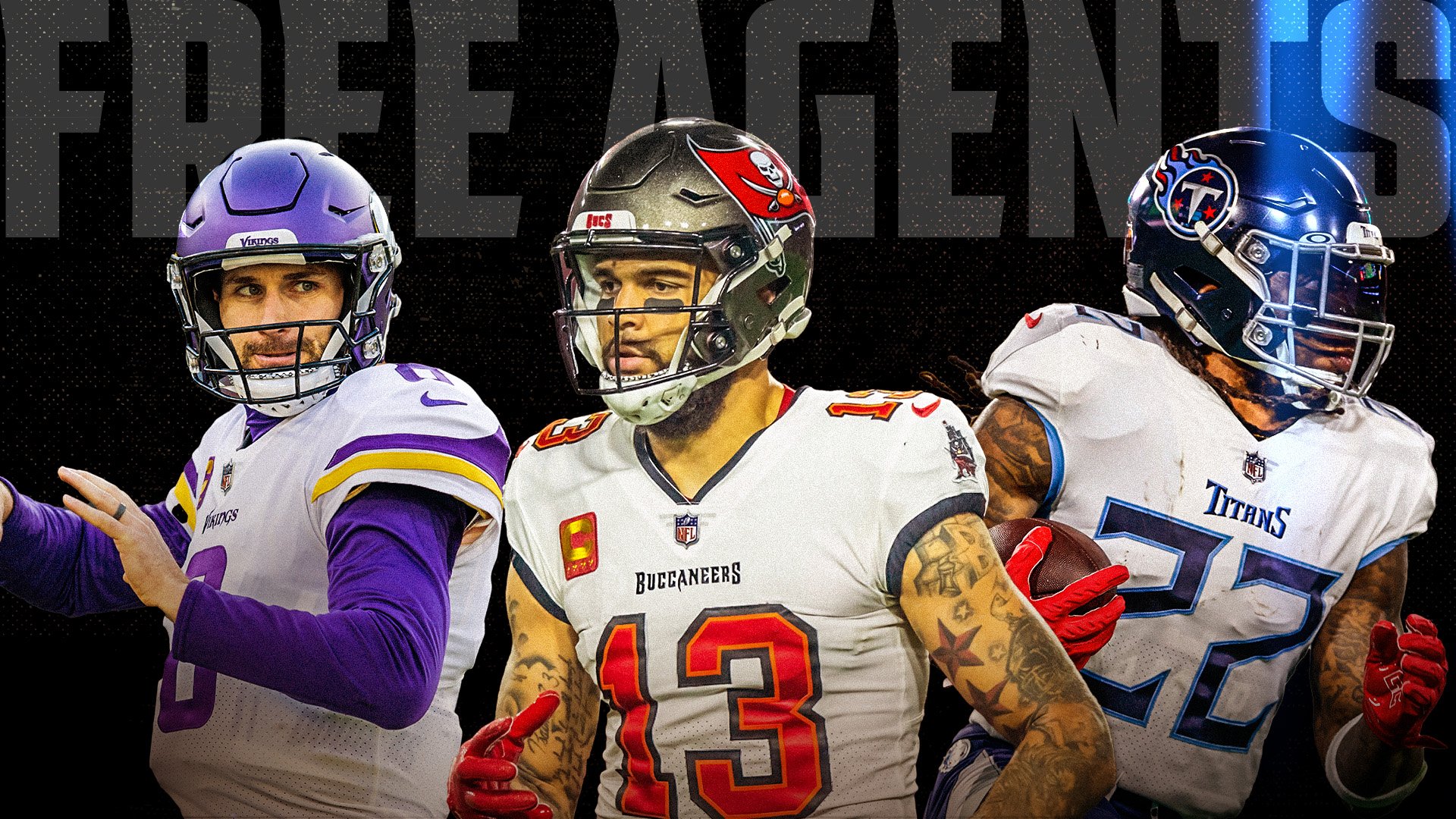 2024 NFL Free Agents by Position: Kirk Cousins, Derrick Henry, and