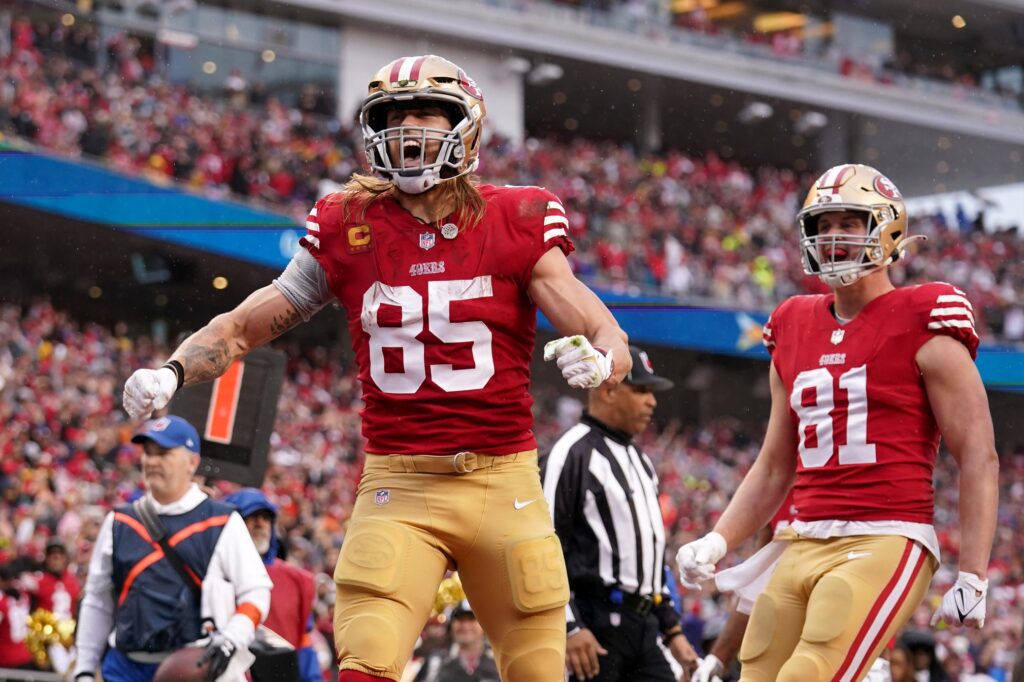 2023 NFL fantasy football rankings: 49ers TE George Kittle outlook,  projections - Niners Nation