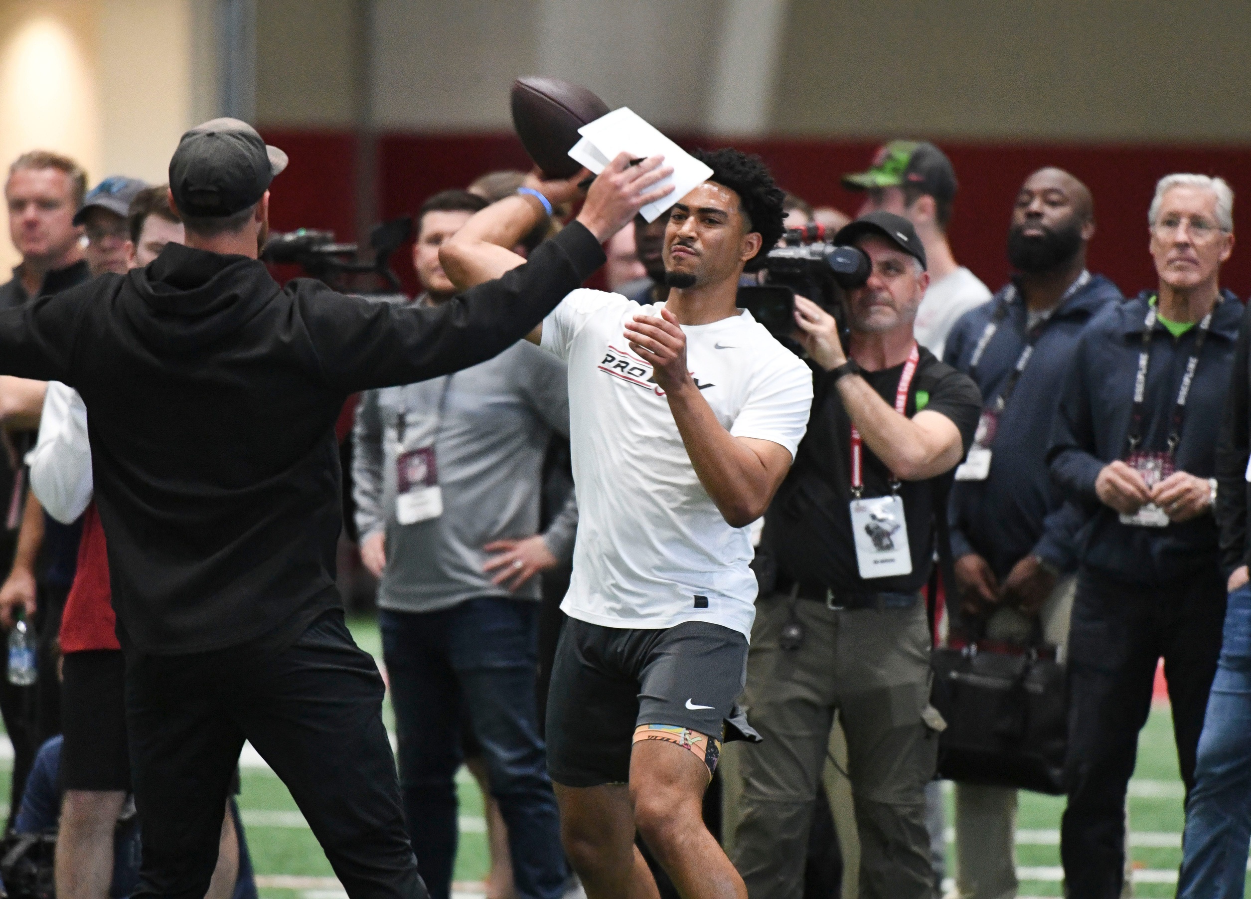 C.J. Stroud, Marvin Harrison Jr. shine at OSU Pro Day