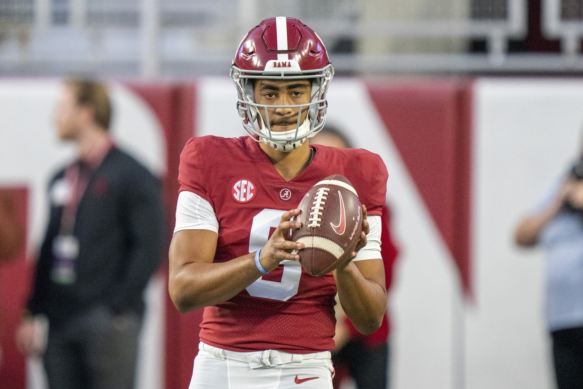 If the experts are correct, the Houston Texans will select Alabama  quarterback Bryce Young second overall in the 2023 NFL Draft.