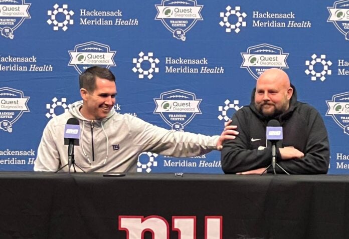 Giants GM Joe Schoen expects to re-sign Daniel Jones, hopes to retain  Saquon Barkley