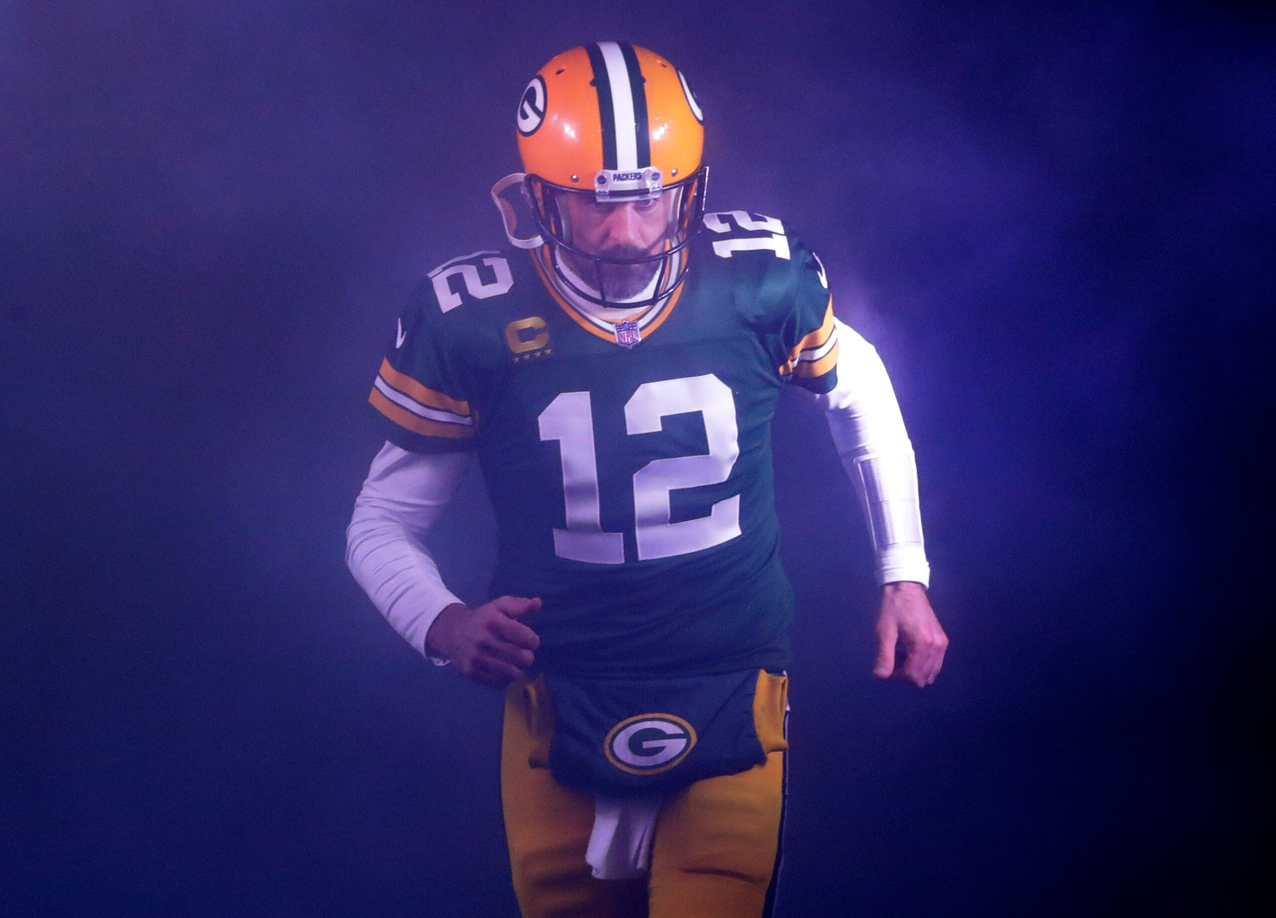 Miami. FL USA; Green Bay Packers quarterback Aaron Rodgers (12