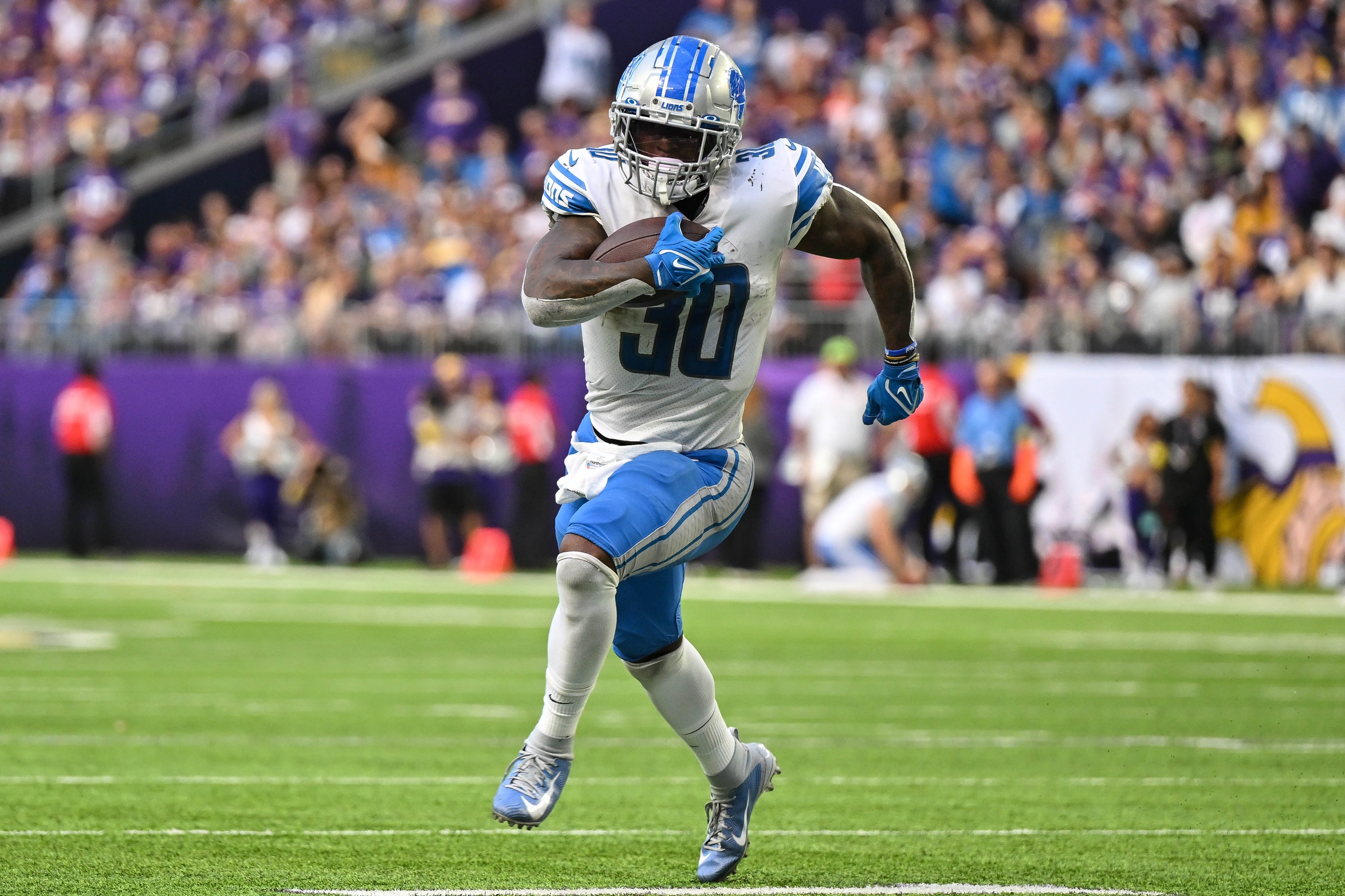 Detroit Lions RB Jamaal Williams can top 1,000 yards vs. old team