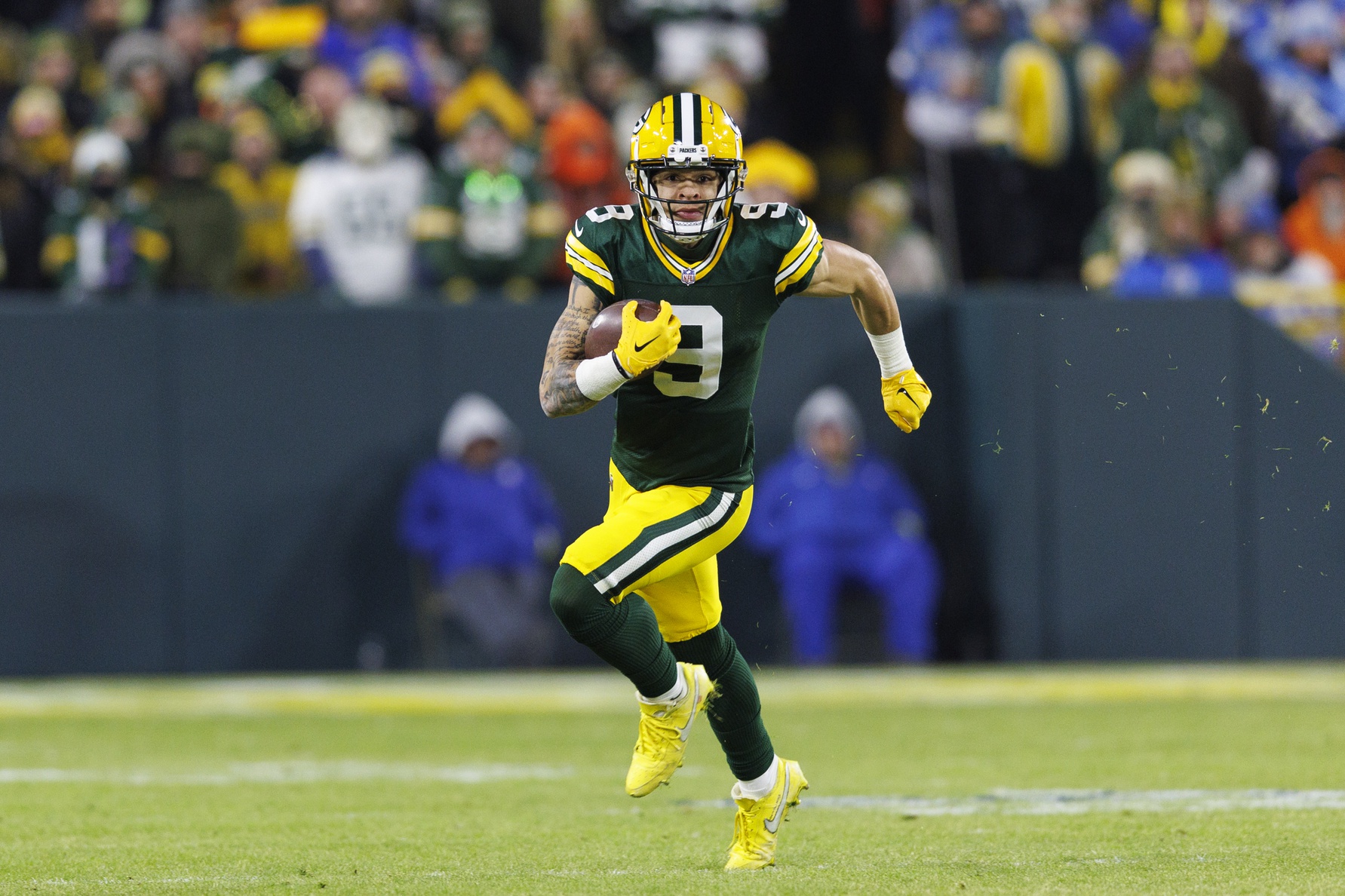 Best photos of Christian Watson's rookie season with Packers