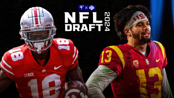 7-Round 2024 NFL Mock Draft: Caleb Williams, Marvin Harrison Jr