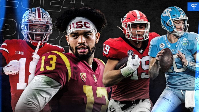 The top 2024 NFL Draft prospects for the 2023 college football season.
