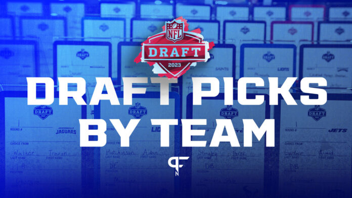 2023 nfl draft picks per team