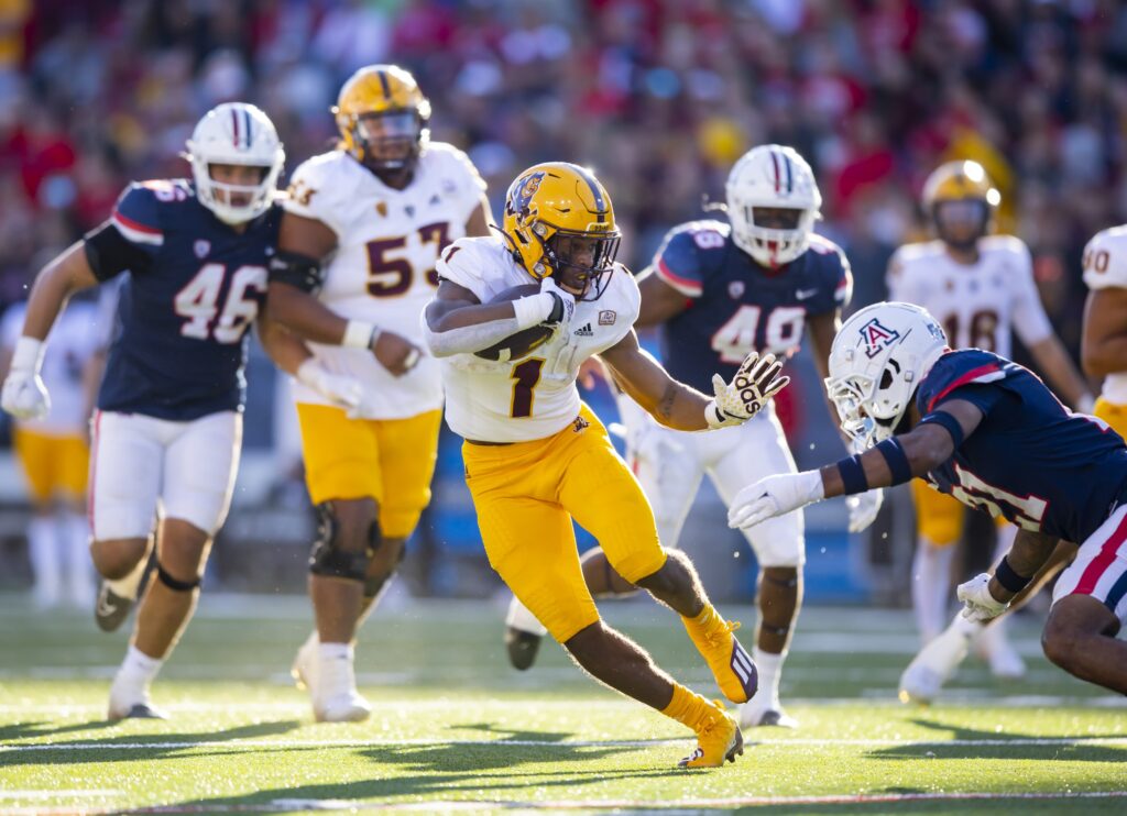 ASU RB Rachaad White 'has spoken with' Cardinals during NFL Combine