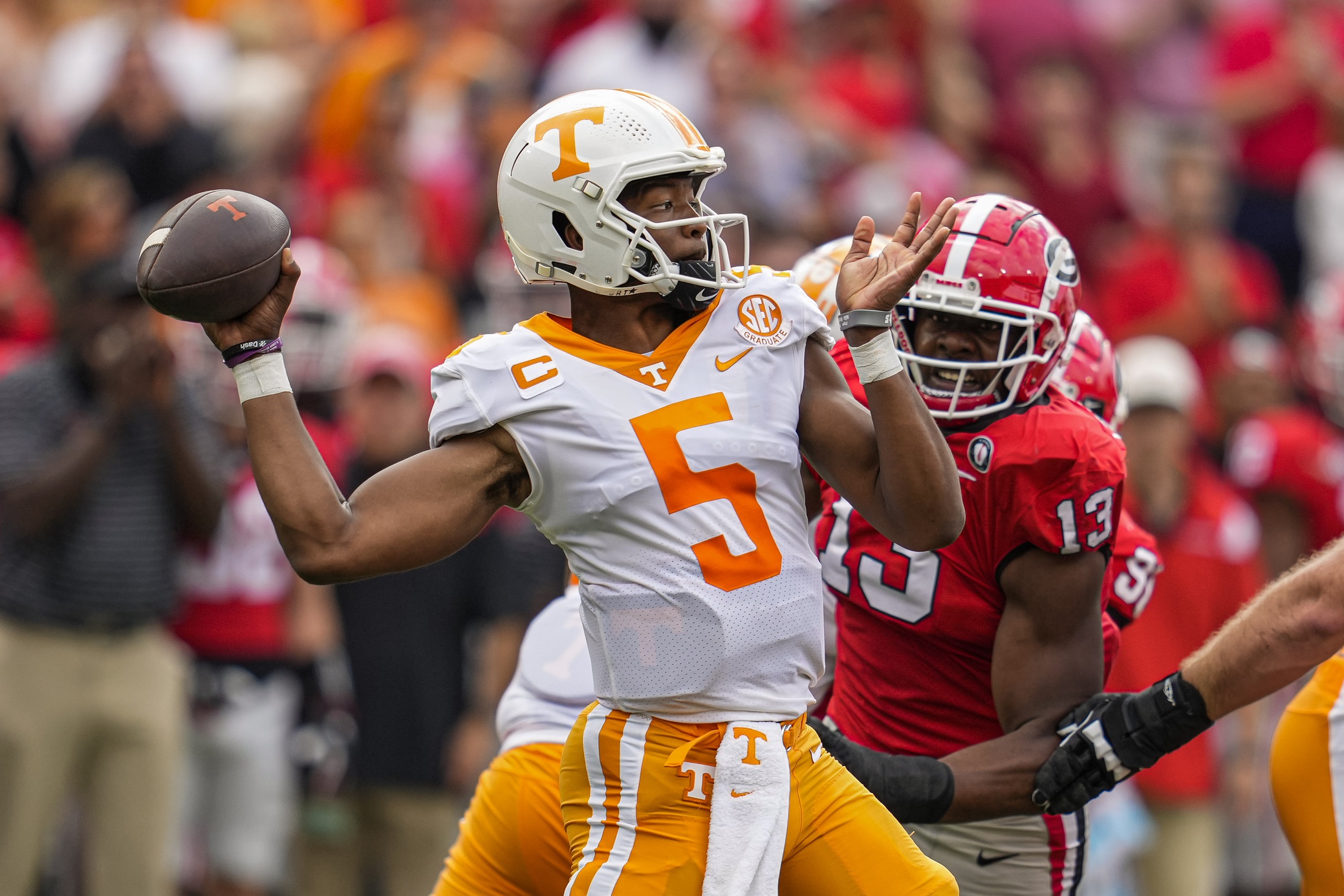 From Heisman Front-Runner to a Potential Day 3 Pick, Tennessee QB Hendon  Hooker Is the 2023 NFL Draft's Biggest Wild Card