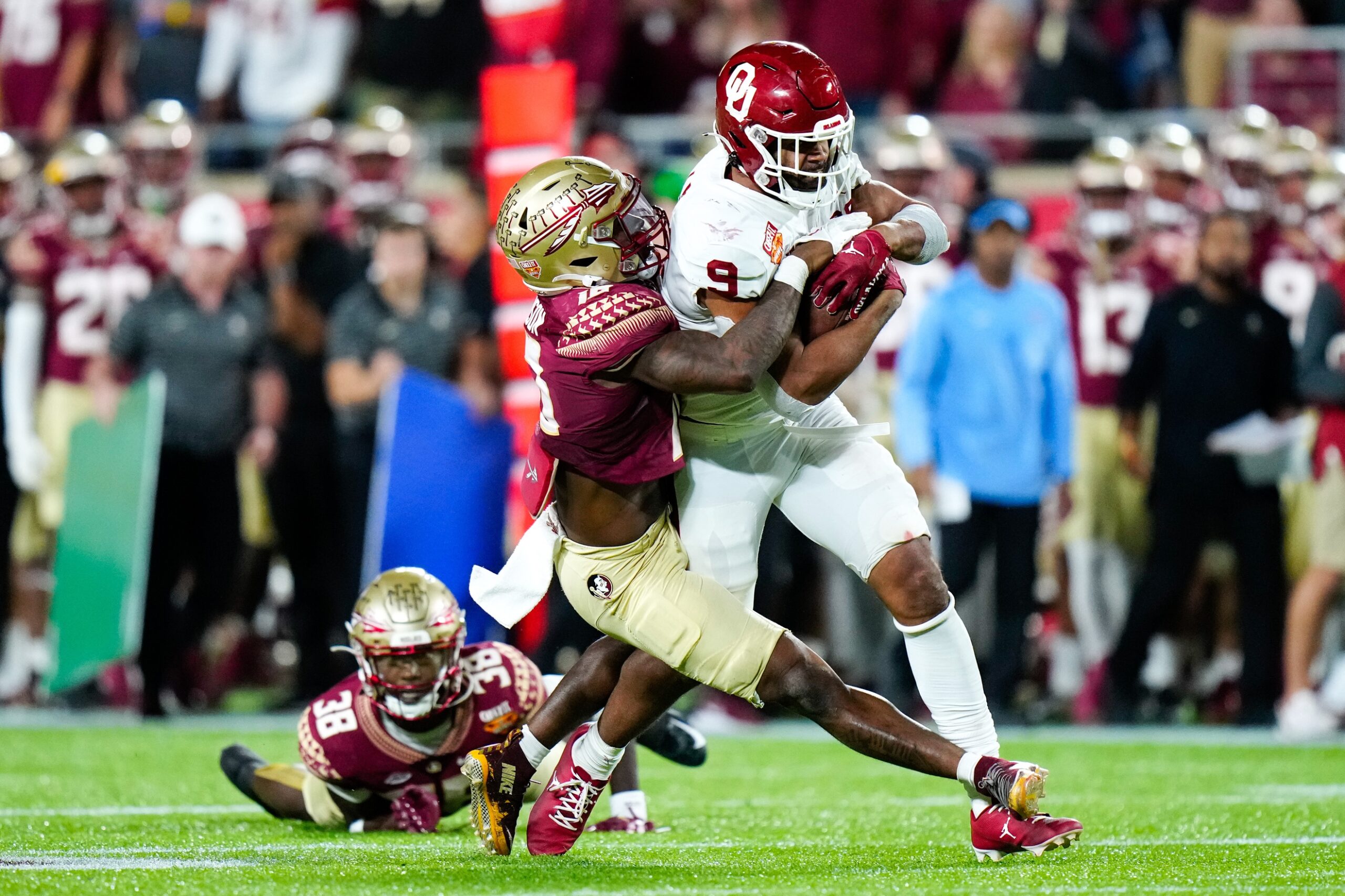 Raiders NFL Draft: Cheez-It Bowl, Florida State vs Oklahoma viewer