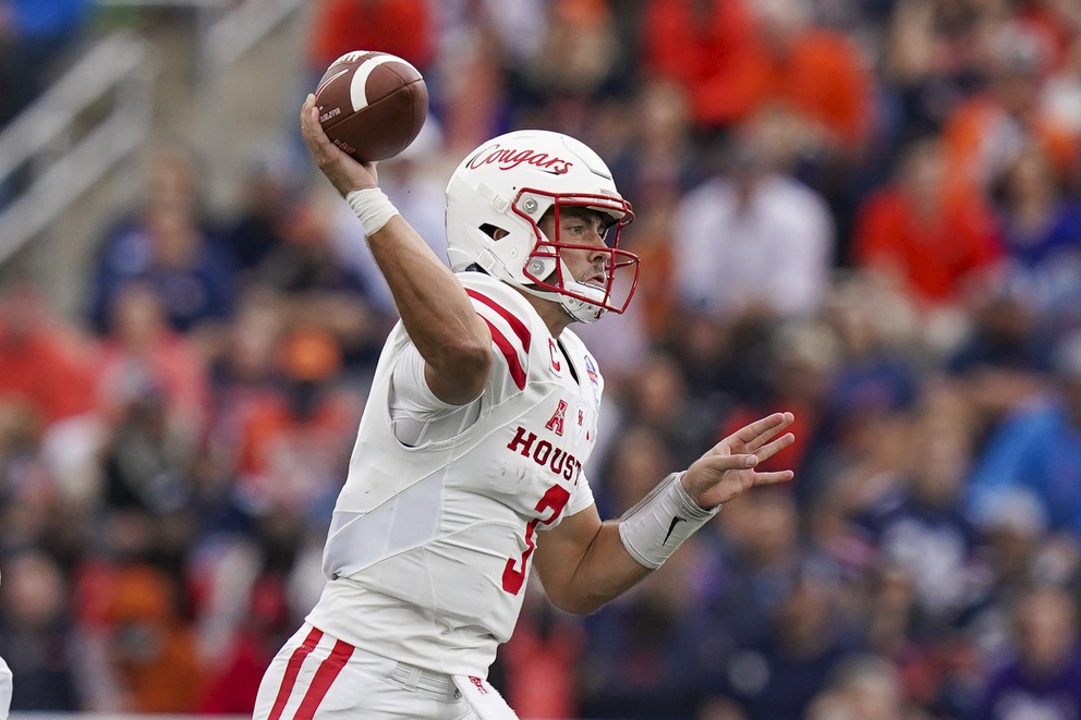 Houston Cougars: Clayton Tune, 'Tank' Dell get one last show