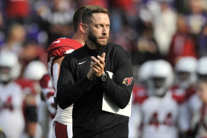 Cardinals coach Kliff Kingsbury enjoyed his time with the Patriots