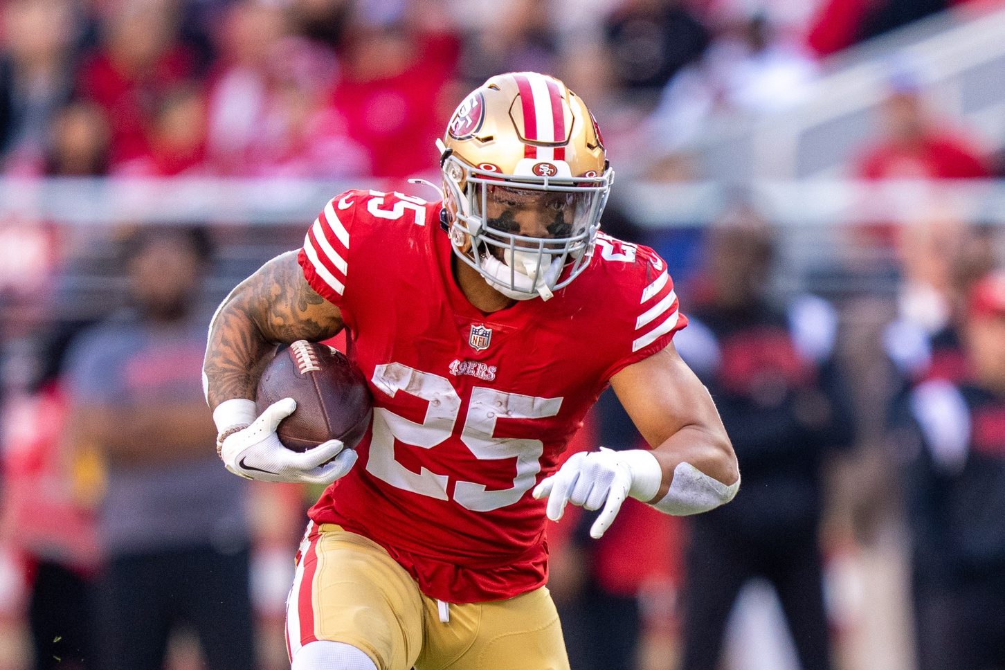 Fantasy football 2023: 49ers RB Elijah Mitchell draft profile, rankings,  projections for NFL season - DraftKings Network