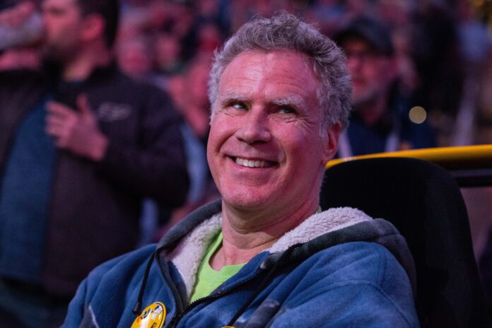 Will Ferrell at the the game between the Indiana Pacers and the Philadelphia 76ers.