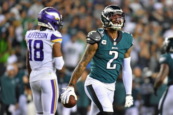 Philadelphia Eagles defensive back Darius Slay's best plays vs. Vikings