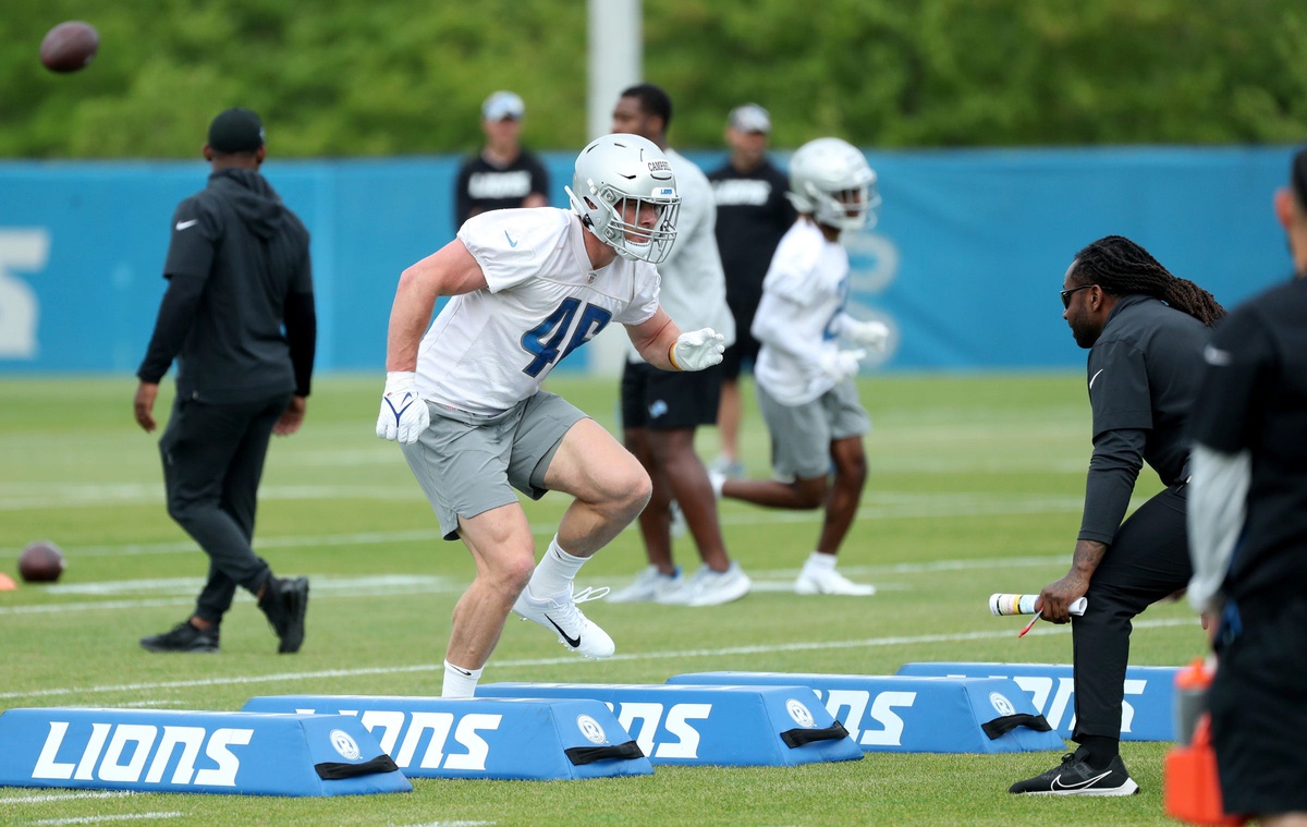 Detroit Lions OTAs Preview: Safeties, Rookies, and Dan Campbell Highlight  Lions Camp