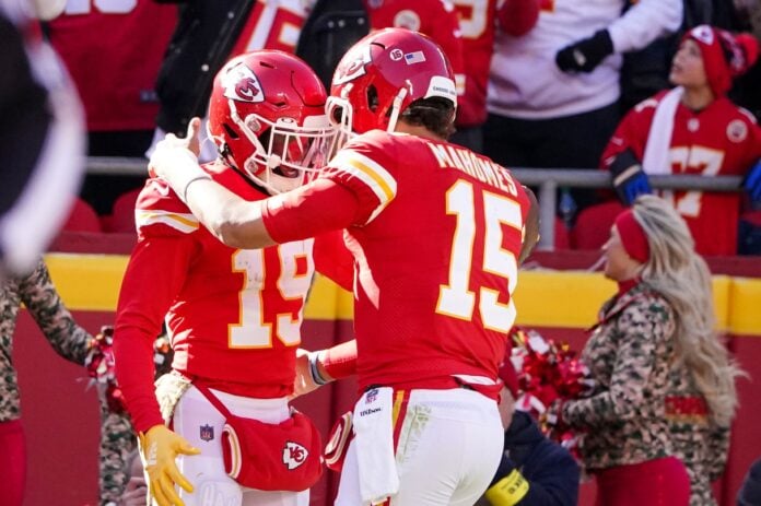 Chiefs news: Patrick Mahomes' 3-word reaction to Kansas City signing  Marquez Valdes-Scantling