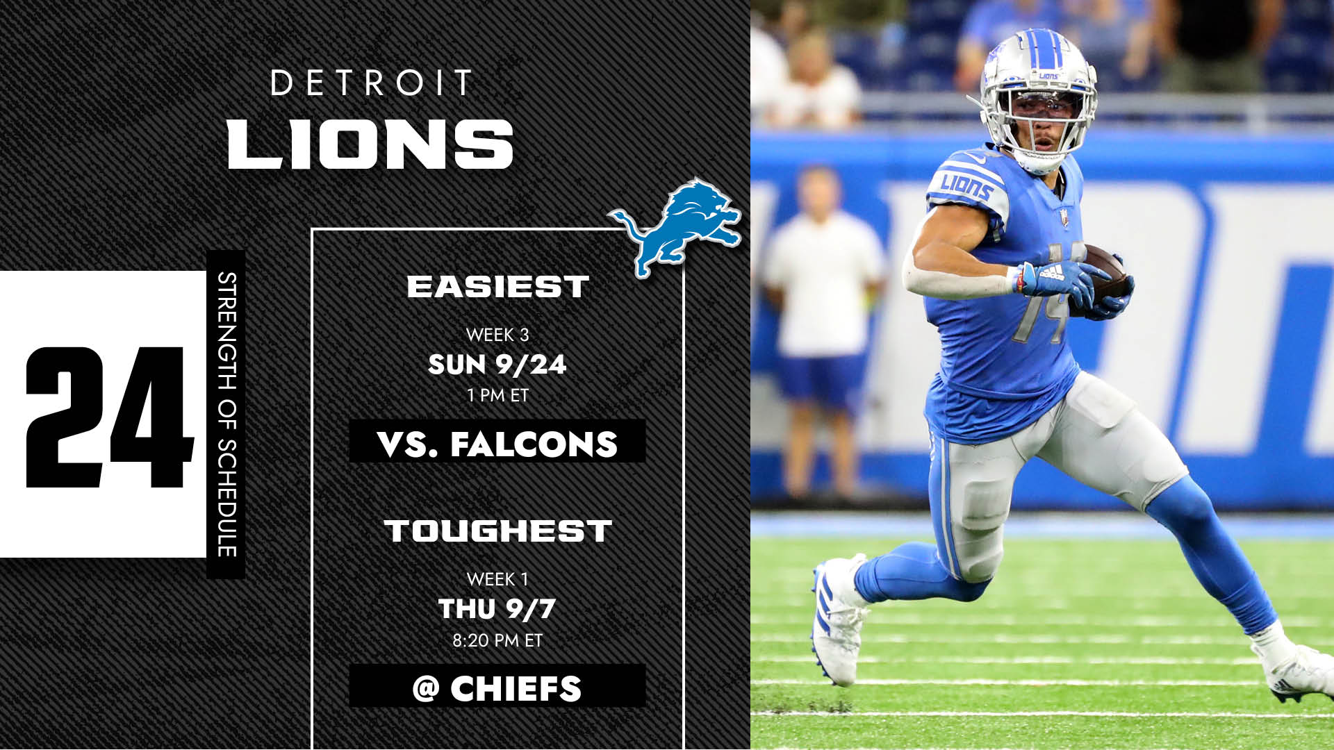 the lions schedule