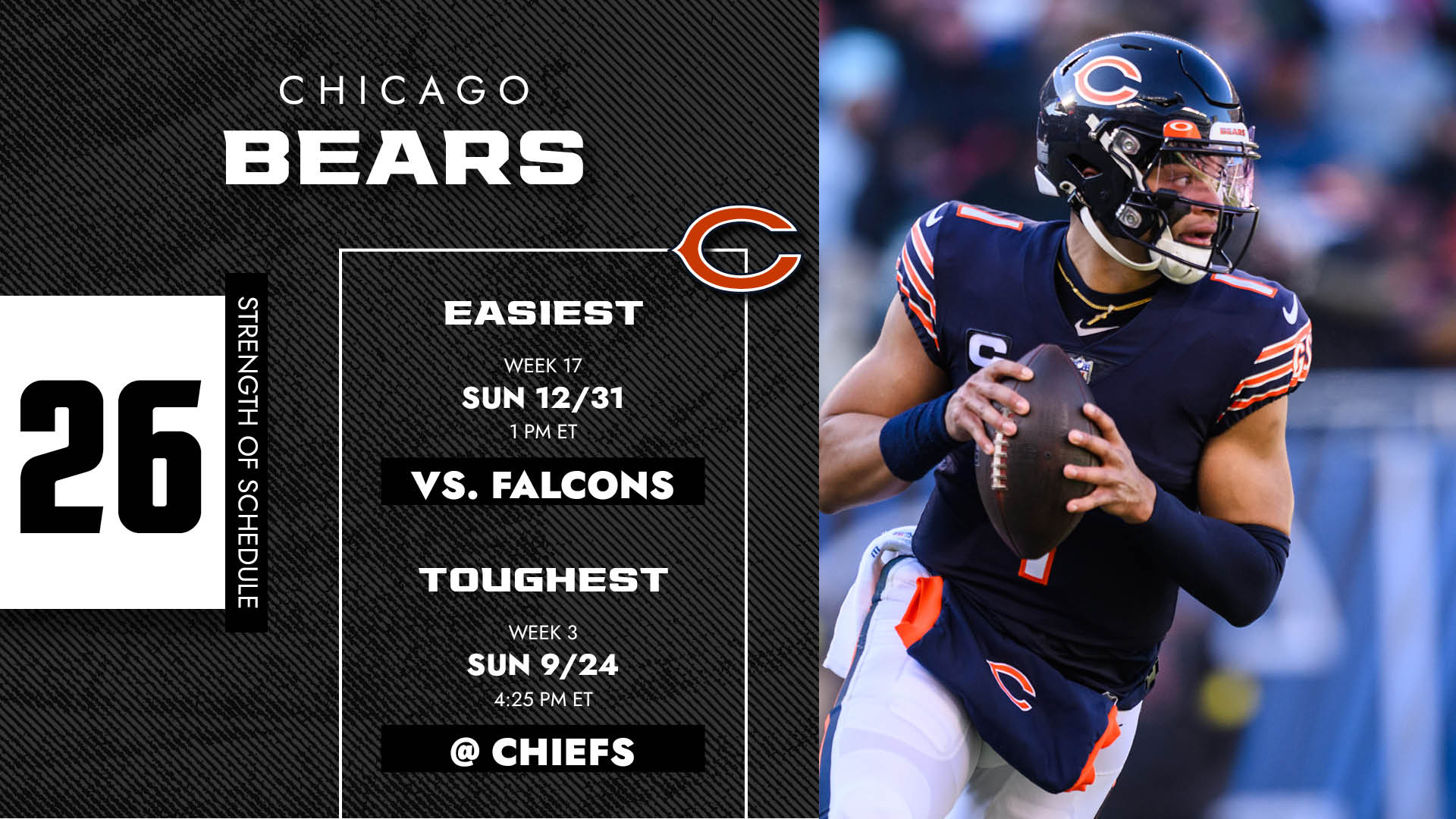 Chicago Bears schedule 2023: Every game from Packers to Chiefs