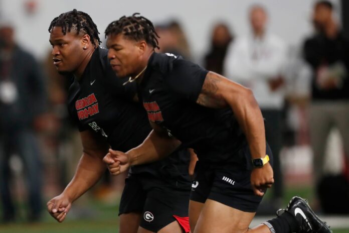 Nolan Smith had a historic day at the NFL Draft Combine 