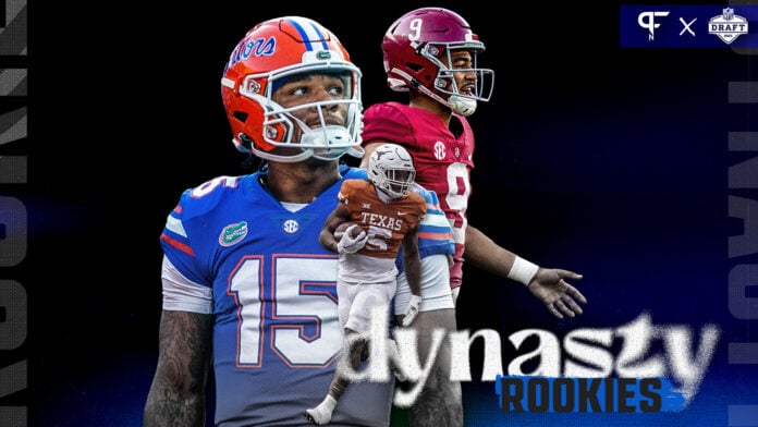 Here's the 2023 NFL Draft rookie class and how it stacks up in the dynasty fantasy football rankings.
