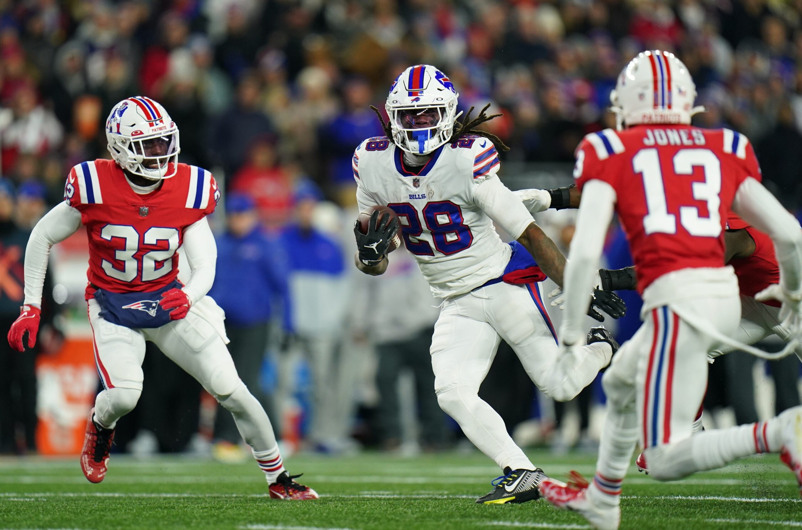 Fantasy Football Rankings: Don't ignore Buffalo Bills RB James