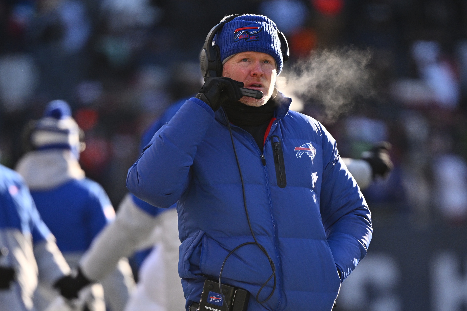 BN] Blitz: Why Sean McDermott wears bucket hats and long sleeves in the  summer