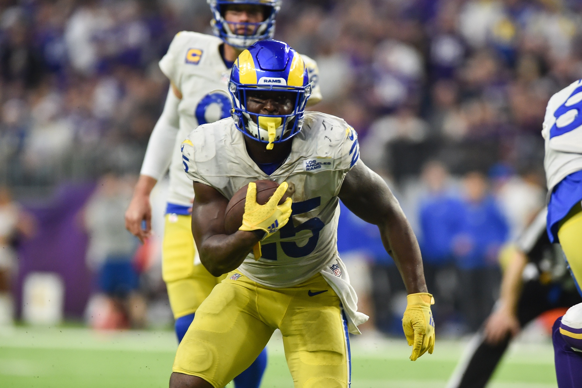 Sony Michel fantasy football start/sit advice: What to do with the Rams RB  in the Divisional round - DraftKings Network