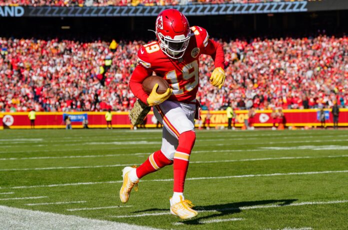 Chiefs' Kadarius Toney makes most of his Super Bowl touches