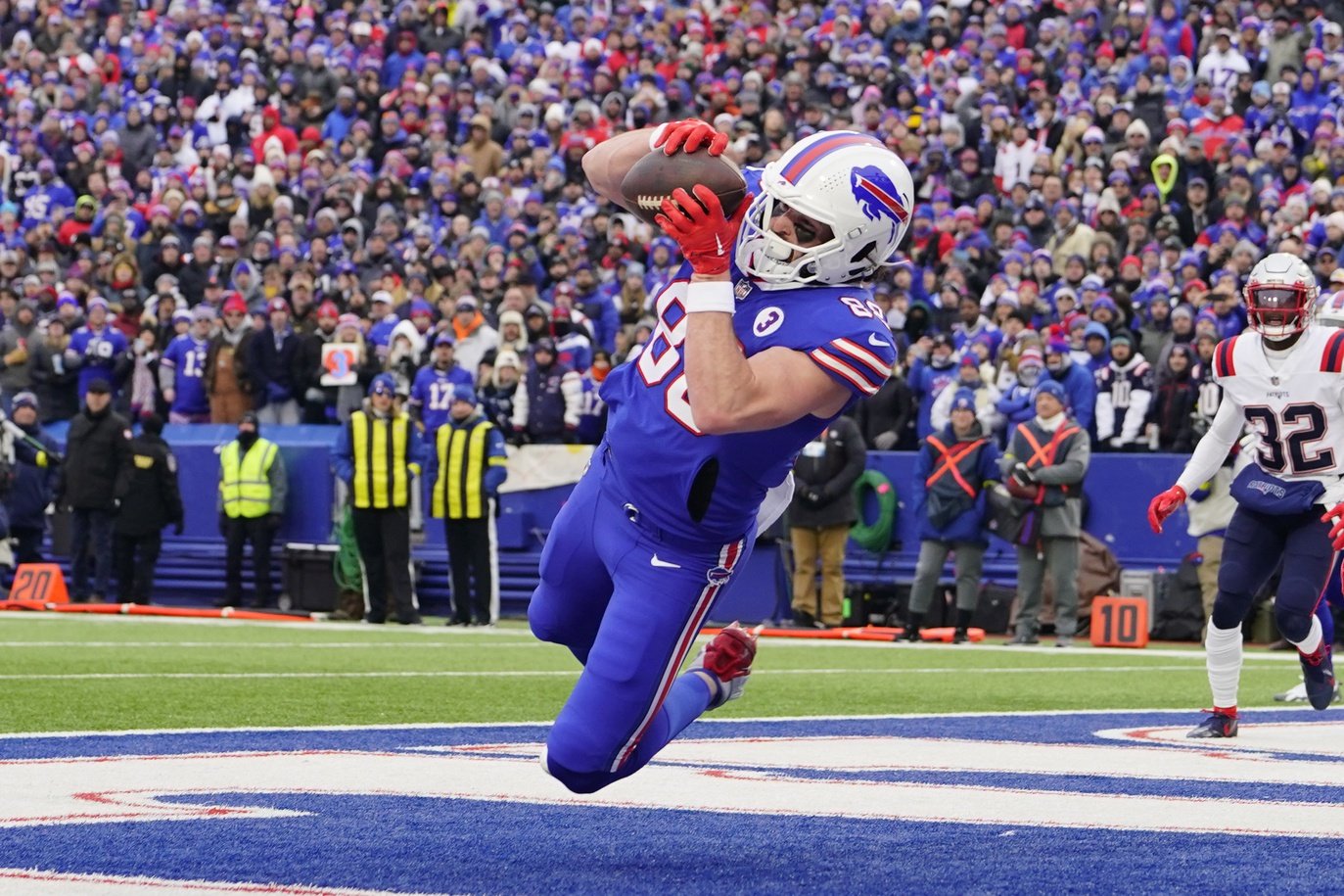 Dawson Knox fantasy football projections: Rankings, predictions for Bills  TE in 2022 - DraftKings Network