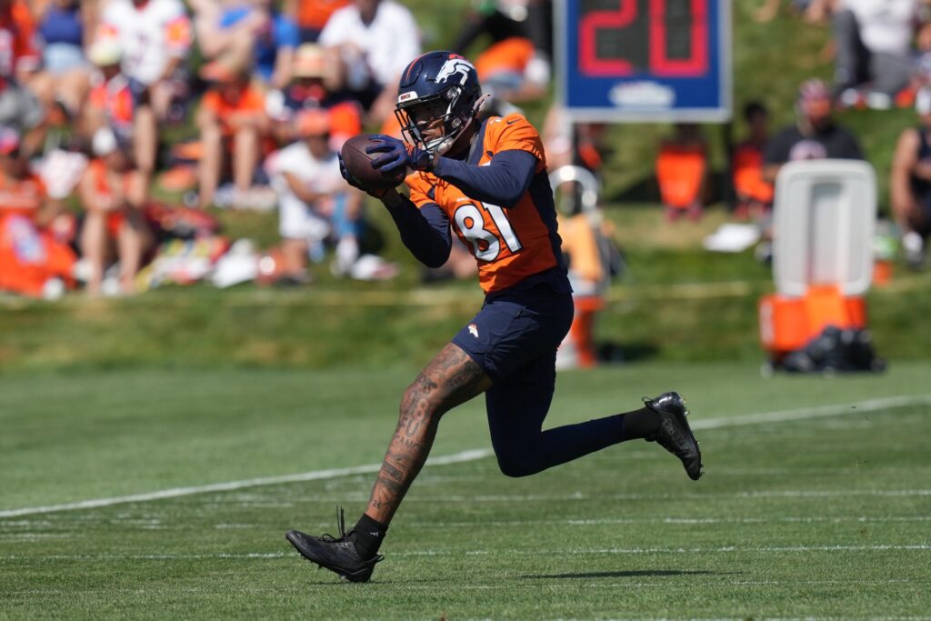 Denver Broncos evaluate WR Tim Patrick for Achilles injury, Sean