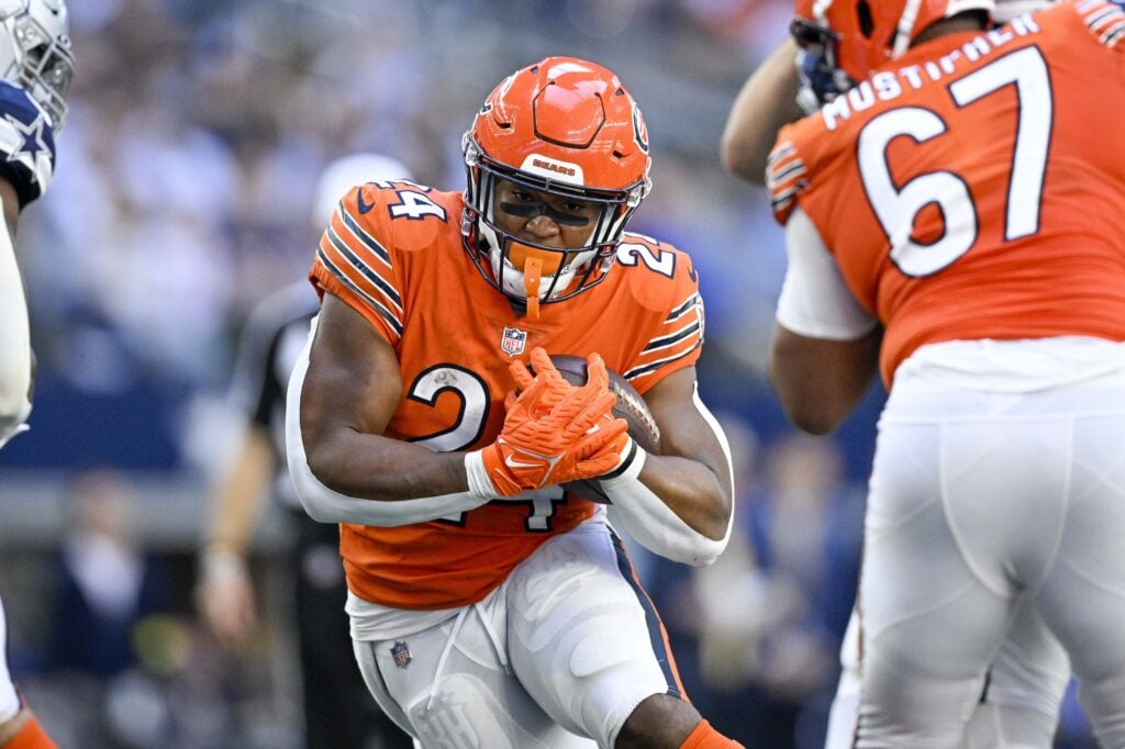 Khalil Herbert - Fantasy Points Outlook