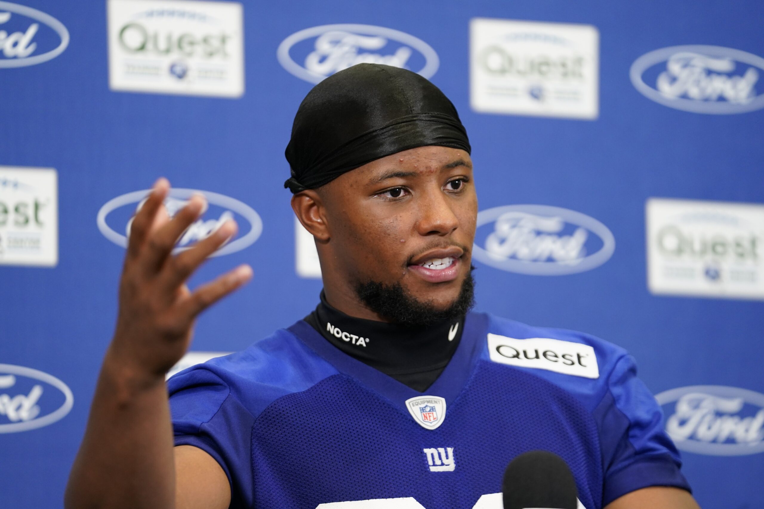 NFL training camp 2023: Saquon Barkley, New York Giants reportedly