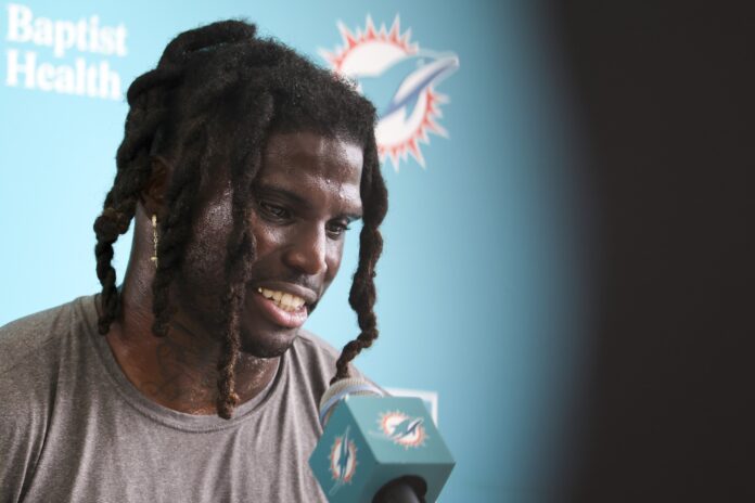 Miami Dolphins' Tyreek Hill Goes on the Record About Marina Incident,  Possible Suspension