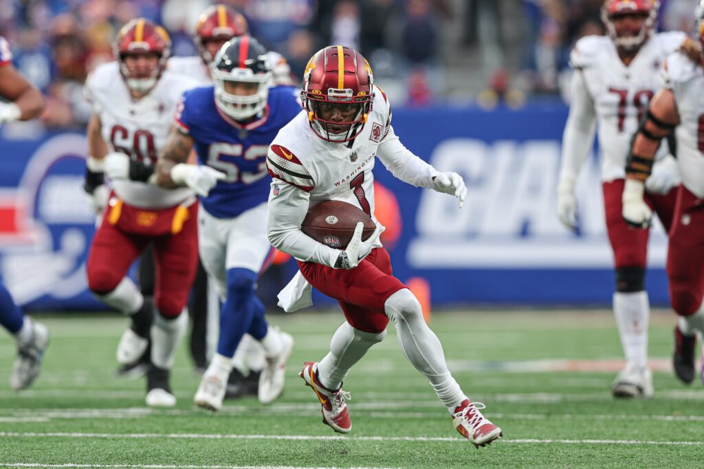 Commanders select Jahan Dotson in 2022 NFL Draft: Fantasy Football and  Dynasty outlooks, scouting report, more 