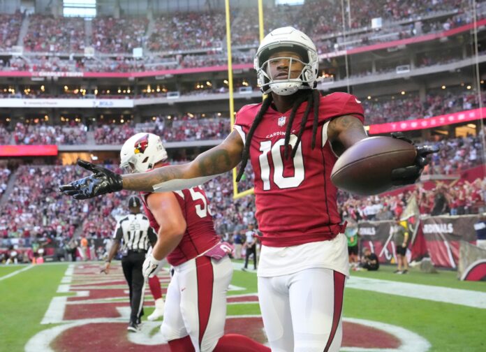 Is DeAndre Hopkins Playing Tonight vs. New Orleans? Fantasy Outlook for  Cardinals Wide Receiver