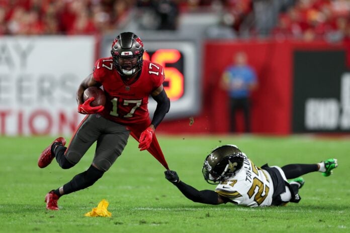 Buccaneers WR Russell Gage Out For Season