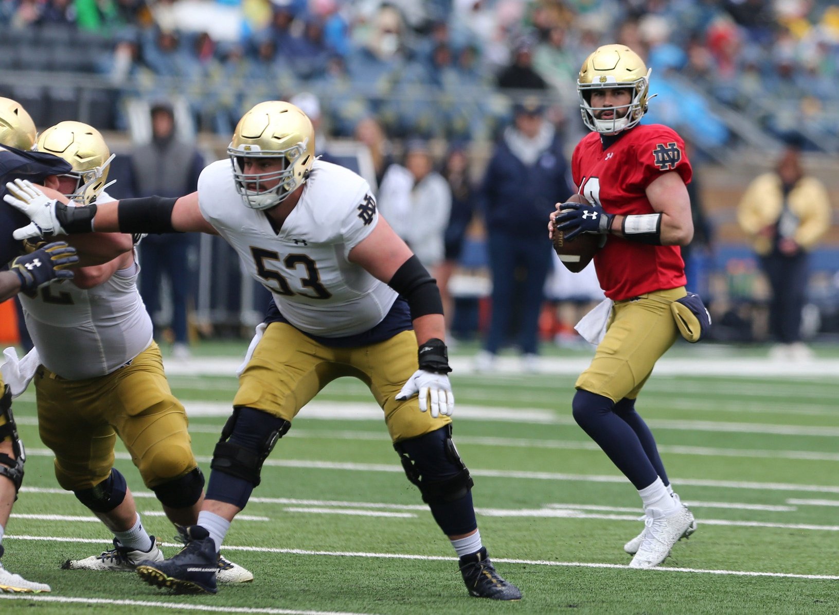 Notre Dame Fighting Irish Football: The View From Outside Looking In - One  Foot Down