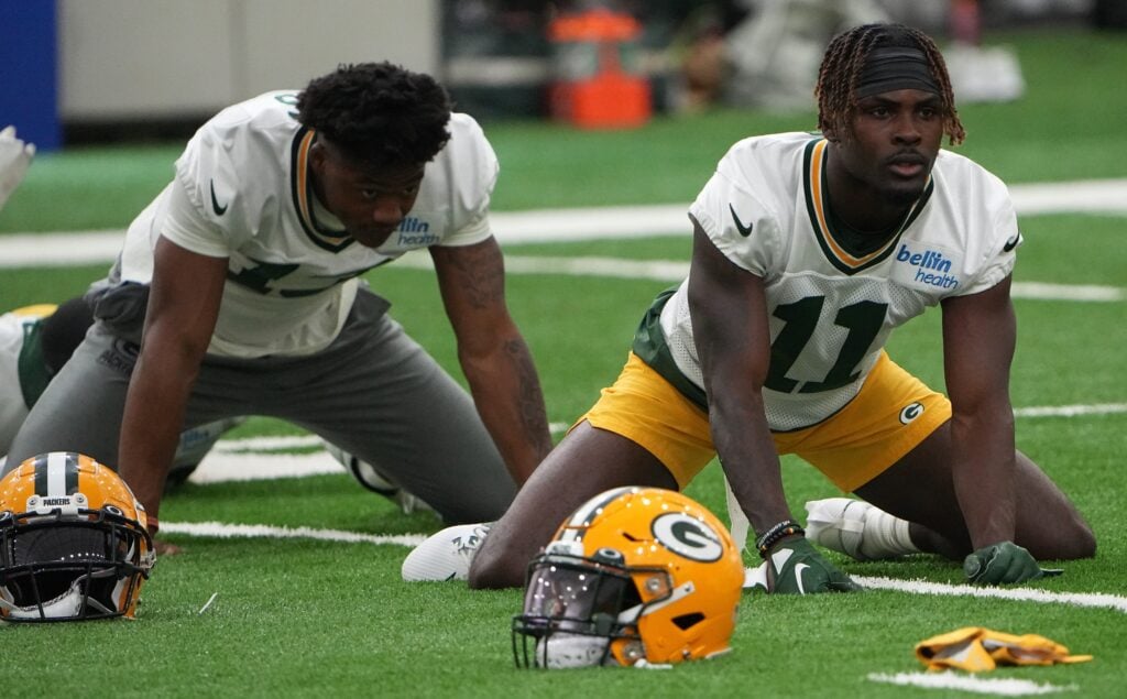 First look at Jayden Reed in Green Bay Packers uniform