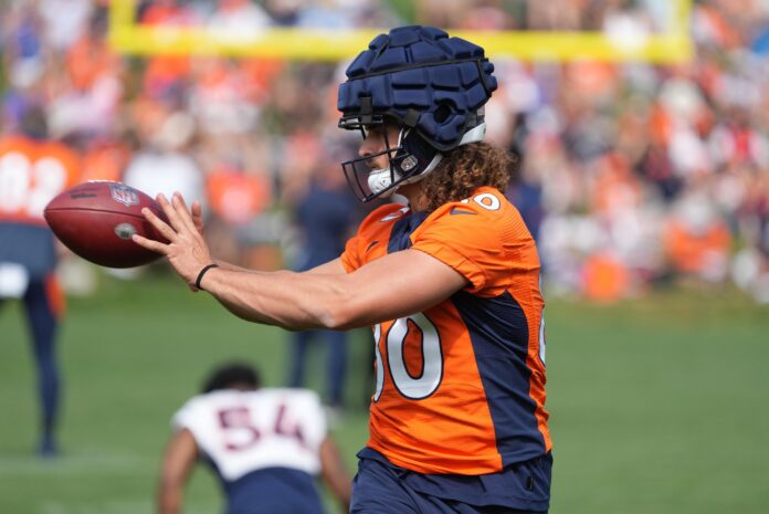 Broncos Rumors On NEW Uniforms? + The Athletic's Breakout Candidate: Greg  Dulcich